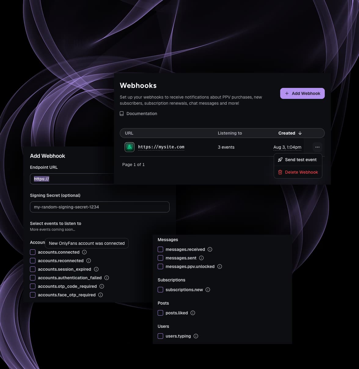 Webhooks illustration